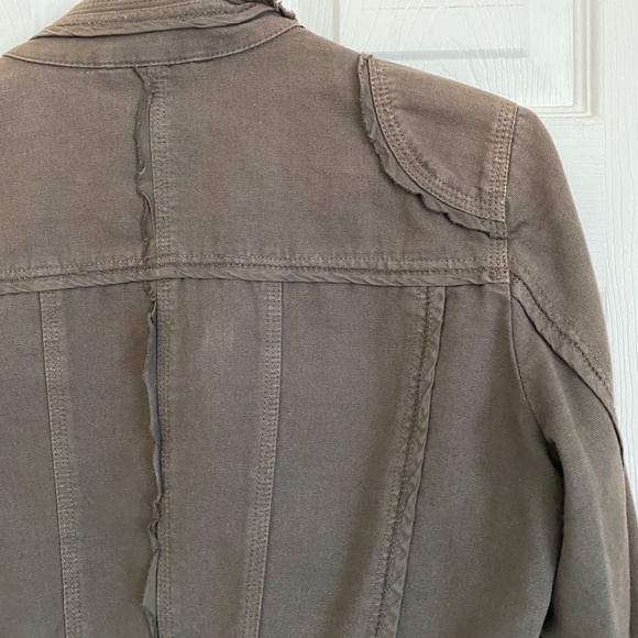 Brown Autumn Jean Jacket in Sz S - Picture 5 of 12